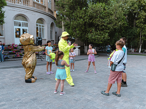 Санаторий «Шахтёр» г. Ессентуки. Детская развлекательная программа